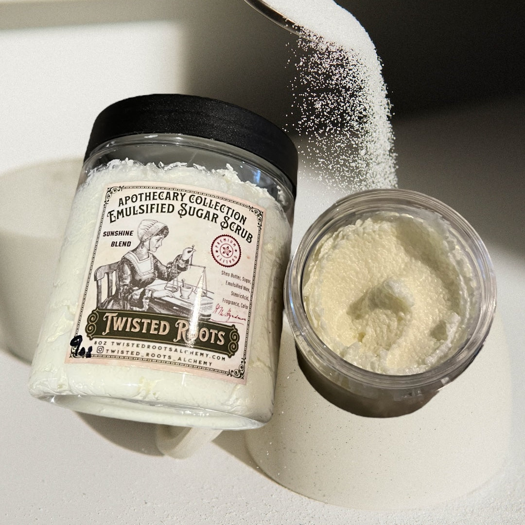 Pink Sugar Whipped Soap Sugar Scrub