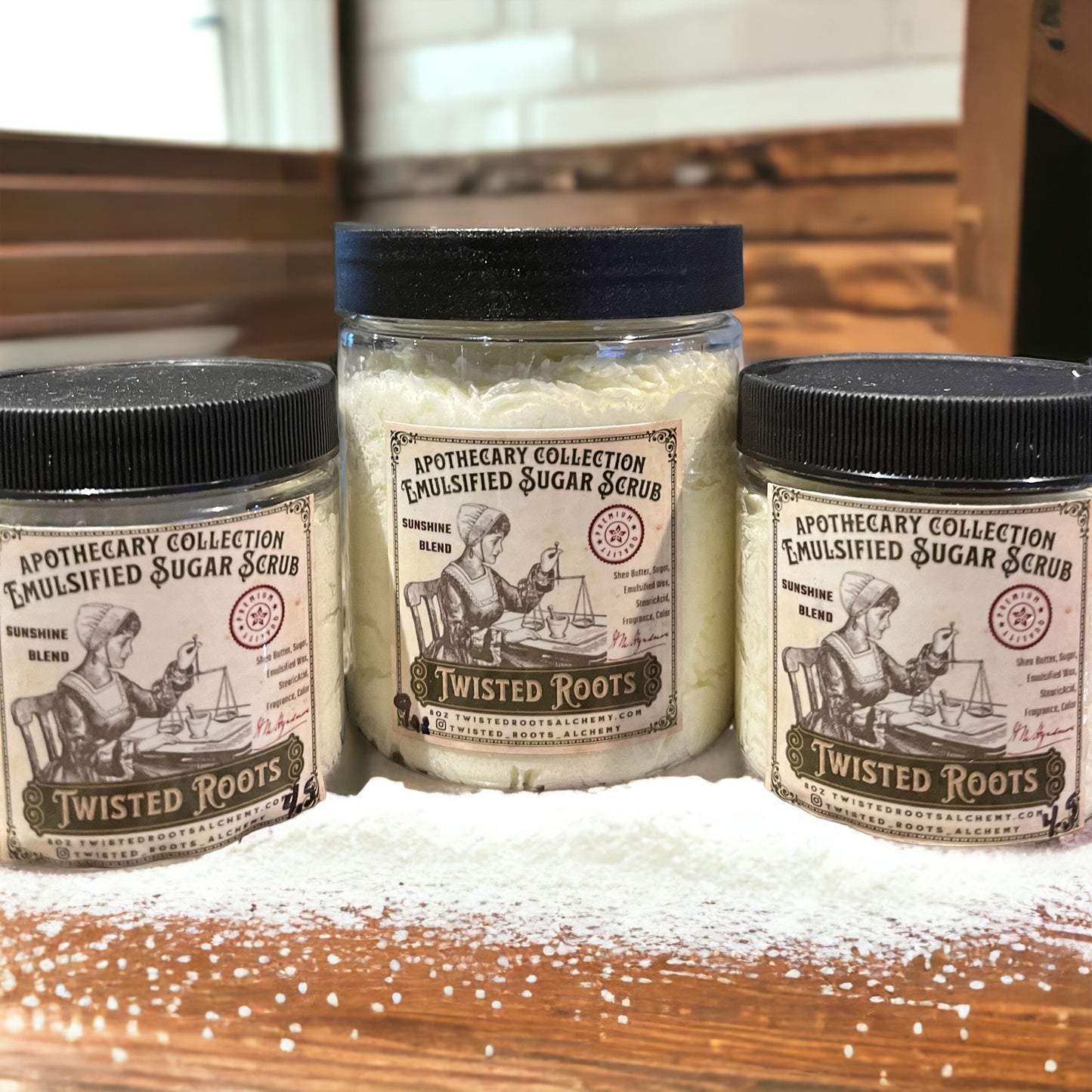 Pink Sugar Whipped Soap Sugar Scrub